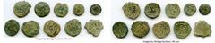 Ancients Ancient Lots ANCIENT LOTS. Greek. Ptolemaic Egypt. 2nd-1st centuries BC. Lot of ten (10) AE chalkons and dichalkons (13-20mm). Fine. Includes: Ten fractional AEs of various rulers and types. 