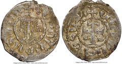 World Lots 4-Piece Lot of Certified Assorted Deniers NGC, 1) Armenia: Hetoum II Denier ND (1289-1305) - VF35, 16mm. 0.79gm 2) Crusader States: Principality of Antioch Bohemond III Denier Nd (1163-1201