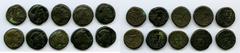 Ancients Ancient Lots ANCIENT LOTS. Greek. Characene Kingdom. Attambelus IV (ca. 53/4-63/4 AD). Lot of ten (10) BI tetradrachms. Good, countermarks. Includes: Various kings, Heracles reverse. Ten (10)