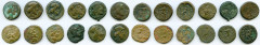 Ancients Ancient Lots ANCIENT LOTS. Greek. Characene Kingdom. Attambelus IV (ca. 53/4-63/4 AD). Lot of twelve (12) BI tetradrachms. Good, countermarks. Includes: Various kings, Heracles reverse. Twelv