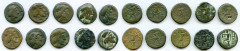 Ancients Ancient Lots ANCIENT LOTS. Greek. Characene Kingdom. Attambelus IV (ca. 53/4-63/4 AD). Lot of ten (10) BI tetradrachms. Good, countermarks. Includes: Various kings, Heracles reverse. Ten (10)