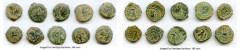 Ancients Ancient Lots ANCIENT LOTS. Greek. Ptolemaic Egypt. 2nd-1st centuries BC. Lot of ten (10) AE chalkons. Fine. Includes: Ten fractional AEs of various rulers and types. Total ten (10) coins. SOL