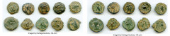 Ancients Ancient Lots ANCIENT LOTS. Greek. Ptolemaic Egypt. 2nd-1st centuries BC. Lot of ten (10) AE chalkons. Fine. Includes: Ten fractional AEs of various rulers and types. Total ten (10) coins. SOL