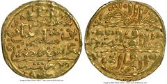 Islamic Dynasties Ottoman Empire Ottoman Empire. Selim I (AH 918-926 / AD 1512-1520) gold Sultani AH 922 (AD 1516/1517) AU58 NGC, Misr mint (in Egypt), A-1314. HID05401242017 © 2020 Heritage Auctions 