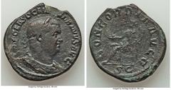 Ancients Roman Imperial Balbinus (April-July AD 238). AE sestertius (32mm, 19.83 gm, 12h). Fine, edge chips. Rome. IMP CAES D CAEL BALBINVS AVG, laureate, draped and cuirassed bust of Balbinus right, 