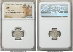 Hungary Ferdinand I 10-Piece Lot of Certified Assorted Denars NGC, 1) Denar 1531-KB - AU55 2) Denar 1544-KB - MS62 3) Denar 1549-KB - MS63 4) Denar 1549-KB - MS64 5) Denar 1549-KB - MS62 6) Denar 1550