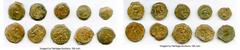 Ancients Ancient Lots ANCIENT LOTS. Greek. Ptolemaic Egypt. Ca. 2nd-1st centuries BC. Lot of ten (10) AE dichalkons. Fine. Includes: Ten fractional AEs of various rulers and types. Total ten (10) coin