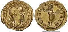 Ancients Roman Imperial Gordian III (AD 238-244). AV aureus (20mm, 4.77 gm, 6h). NGC MS 5/5 - 3/5. Rome, ca. AD 241-243. IMP GORDIANVS PIVS FEL AVG, laureate, draped, and cuirassed bust of Gordian III