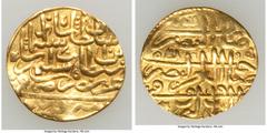 Islamic Dynasties Ottoman Empire Ottoman Empire. Suleyman I (AH 926-974 / AD 1520-1560) gold Sultani AH 926 (AD 1520/1521) VF, Sidrekipsi mint (Greece), A-1317. 18.3mm. 3.42gm. HID05401242017 © 2020 H