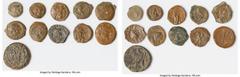 Ancients Ancient Lots ANCIENT LOTS. Greek. Ptolemaic Egypt. Ca. 2nd-1st centuries BC. Lot of eleven (11) AE issues. Fine. Includes: Eleven fractional AEs of various rulers, types, and denominations. T