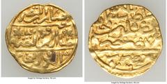 Islamic Dynasties Ottoman Empire Ottoman Empire. Suleyman I (AH 926-974 / AD 1520-1566) gold Sultani AH 926 (AD 1520/1521) XF. Misr mint (in Egypt), A-1317. 19.4mm. 3.51gm. HID05401242017 © 2020 Herit