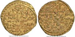 Islamic Dynasties Ottoman Empire Ottoman Empire. Suleyman I (AH 926-974 / AD 1520-1566) gold Sultani AH 926 (AD 1520/1521) AU53 NGC, Misr mint (in Egypt), A-1317. HID05401242017 © 2022 Heritage Auctio