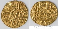 Islamic Dynasties Ottoman Empire Ottoman Empire. Suleyman I (AH 926-974 / AD 1520-1566) gold Sultani AH 926 (AD 1520/1521) VF, Misr mint (in Egypt), A-1317. 19.4mm. 3.39gm. HID05401242017 © 2022 Herit