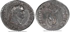 Ancients Roman Imperial Titus, as Augustus (AD 79-81). AR denarius (19mm, 3.16 gm, 11h). NGC VF 5/5 - 2/5. Rome, AD 80. IMP TITVS CAES VESPASIAN AVG P M, laureate head of Titus right / TR P IX IMP XV-