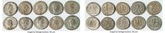 Ancients Ancient Lots ANCIENT LOTS. Roman Provincial. Syro-Phoenician. Ca. AD 3rd century. Lot of ten (10) BI tetradrachms. Fine-VF, bronze disease. Includes: Ten BI tetradrachms, with various rulers 