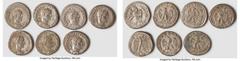 Ancients Ancient Lots ANCIENT LOTS. Roman Provincial. Syro-Phoenician. Ca. AD 3rd century. Lot of seven (7) BI tetradrachms. Fine-VF. Includes: Seven BI tetradrachms, with various rulers and types. To