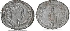 Ancients Roman Imperial Gordian III (AD 238-244). AR antoninianus (23mm, 4.69 gm, 6h). NGC MS 5/5 - 4/5. Rome, AD 243-244. IMP GORDIANVS PIVS FEL AVG, radiate, draped, and cuirassed bust of Gordian II