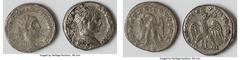 Ancients Ancient Lots ANCIENT LOTS. Roman Provincial. Syro-Phoenician. Lot of two (2) BI tetradrachms. VF. Includes: Two BI tetradrachms, different rulers and types. Total of two (2) coins in lot. SOL