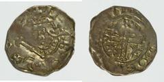 Stephen Penny ND (1135-1154), S1280, N878, Choice VF, Voided Cross and Stars (or Mullets) type, moneyer Godard of London, exceptional flan, portrait far finer than most seen, reverse bold in center, m
