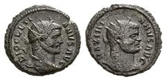 KAISERZEIT DIOCLETIANUS, 284-305 Mit MAXIMIANUS HERCULIUS. Oktadrachmon, Billon, Alexandria , 298. DIOCLETIA–ANVS AVG Kopf mit Strkr. n. r. Rv. MAXIMI–ANVS AVG Kopf mit Strkr. n. r. 7,71 g. RIC V/2, 2