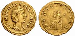 ROMAN COINS COINS OF THE ROMAN EMPIRE Herennia Etruscilla, wife of Traianus Decius, 249-253 (?) AD Aureus (Gold) circa 249-251 AD, Rome. Struck under Traianus Decius or his successors. HER ETRVSCILLA 