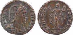Roman imperial coins Galeria Valeria, follis, Alexandrie, 308 A/GAL VAL - ERIA AVG Buste diadémé et drapé à droite, vu de trois quarts en avant R/VENERI V - ICTRICI/ X/ B/ K/ ALE Vénus debout à gauche
