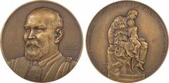 French medals Lavrillier (A.) : Docteur Alexandre Couvelaire, 1935 Paris Buste du docteur Alexandre Couvelaire, vu de trois quarts à gauche ; à droite signature ANDRE/ LAVRILLIER/ 1935 R/.A ALEXANDRE 