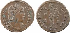 Roman imperial coins Galeria Valeria, follis, Alexandrie, 308 A/GAL VAL-ERIA AVG Buste diadémé et drapé à droite, vu de trois quarts en avant R/VENERI V-ICTRICI/ */ (gamma)/ K/ P/ ALE Vénus debout à g