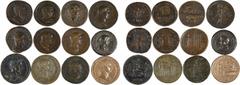 Ancient Coins Empire romain : lot de 12 padouans par, ou dans le style de, Giovanni Cavino (1500-1570), frappes, fontes, ou faux anciens Bronze TTB, R Lot de 12 padouans par, ou dans le style de, Giov