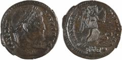 Roman imperial coins Constantin Ier le Grand, nummus, Trèves, 2e officine, 323-324 Constantin Ier le Grand, nummus, Trèves, 2e officine, 323-324 A/CONSTAN - TINVS AVG Tête laurée à droite R/SARMATIA -