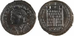 Roman imperial coins Crispus, nummus, Trèves, 1re officine, 325-326 Crispus, nummus, Trèves, 1re officine, 325-326 A/FL IVL CRISPVS NOB CAES Buste lauré à gauche, drapé et cuirassé, vu de trois quarts