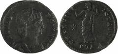 Roman imperial coins Galeria Valeria, follis, Héraclée, 4e officine, 309-310 A/GAL VAL - ERIA AVG Buste diadémé et drapé à droite, vu de trois quarts en avant R/VENERI V - ICTRICI/ */ HT (delta) Vénus