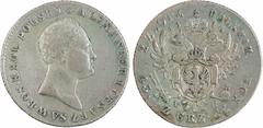 World coins : Europe Pologne, Alexandre Ier, 2 zlotych, 1816 Varsovie A/* ALEXANDER I CESARZ SA. W. ROS. KROL POLSKI Tête nue à droite d'Alexandre Ier R/2. ZLOTE - POLSKIE// 43 43/125 Z GRZ. CZ. KOL. 