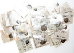 Ancient Coins 29-piece collection of Greek Silver Fractions. Includes some rare and interesting issues from all over the ancient Greek world stretching from Spain (Osca) thru Asia Minor and Persia. Co