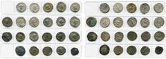 Collection de monnaies romaines - Collection of Roman Coins lot de 22 antoniniens: Gordien III, R/ Roma, Philippe Ier, R/ Felicitas (SUP); Otacilia Severa, R/ Concordia, Pudicitas; Trajan Dèce, R/ Vic
