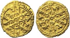 FATIMID, al-Mustansir (AD 1036-1094/AH 427-487) AV 1/4 dinar, date off (c. AH 448-463), Siqiliya. Stellate type. Nicol 1888 (type X4); Spahr type 41e; Album 722. 0,98g. Very Fine Very Fine