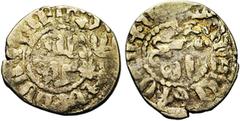 Medieval Coins ARMENIE, Oshin (1308-1320), lot de 4 takvorins, dont 3 exemplaires surfrappés au nom du sultan mamluk Nasir al din Muhammad. Beau et Beau à Très Beau F et F - VF