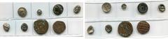 GREEK WORLD lot de 8 p.: royaume de Macédoine, Alexandre III, drachme, T. d''Héraclès/Zeus aétophore; Mysie, Cyzique, diobole, Protome de sanglier et thon/T. de lion (TB); Phrygie, Amorion, bronze, T.
