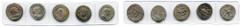 Monnaies provinciales romaines - Roman Provincial coins SYRIE, ANTIOCHE, lot de 5 tétradrachmes: Philippe Ier, B. à d./Aigle ten. une couronne dans le bec (2); B. à g./Aigle ten. une couronne dans le 