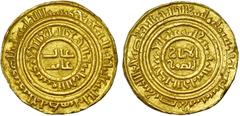 Monnaies islamiques – Islamic coins FATIMID, al-Amir (AD 1101-1130/AH 495-524) AV dinar, AH 516, Sur. Miles, Fatimid, 437; BMC IV & IX, -; Lav. -; Nat. Library Cairo 2193. 3,64g Minor marks on the edg