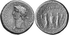 COINS OF THE JEWS The Roman Prefects and Procurators of Judaea Estimate: CHF 850.00 Bronze (AE, 11.63 g 1), Caesarea Paneas, struck under an uncertain Procurator under Claudius, before 50. TI CLAVDIVS