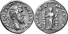 THE EARLY ROMAN EMPIRE Didius Julianus, 28 March – Early June 193 Estimate: CHF 1'800.00 Denarius (Silver, 3.17 g 6), April – mid May 193, IMP CAES M DID IVLIAN AVG Laureate head of Didius Julianus to