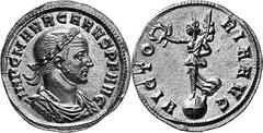 The Early Roman Empire Carus Estimate: CHF 18'500.00 Aureus (Gold, 4.31 g 12), Siscia, late 282. IMP C M AVR CARVS P F AVG Laureate, draped and cuirassed bust of Carus to right. Rev. VICTORIA AVG Vict