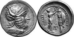 Kingdom of Syria Seleukos I Nikator, King of Syria, 312-280 Estimate: CHF 15'000.00 Tetradrachm (Silver, 17.06 g 3), Susa, c. 304-298/7. Bust of Alexander the Great as Dionysos to right, wearing helme