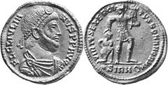 Roman Coins Julian II Estimate: CHF 2'800.00 Julian II, 360-363. Solidus (Gold, 4.40 g 12), Sirmium, 361-363. FL CL IVLIANVS P P AVG Diademed, draped and cuirassed bust of Julian II to right. Rev. VIR