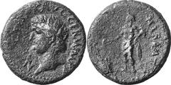 Patrae (Patrai, Patras) The Roman Colonial coinage of Patrae Estimate: CHF 250.00 Lot of five asses of Nero, all dating to 66-67. 548.1 (AE, 9.62 g, 23 mm, 3). Similar. Rev. Genius sacrificing left. R