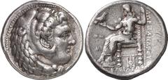 Multiple Lots Greek and Roman Coins from the Stock of Nomos AG a Estimate: CHF 750.00 Six Greek silver coins. Alexander III. Tetradrachms (2). Price 2464 (Alabanda), 3680 (Babylon); Antigonos Gonatas.