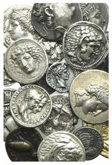 Lot of 20 contemporary replicas of Greek and Roman coins, including: Sicily, Akragas (Æ); Sicily, Gela (Æ 8 Litrai); Sicily, Syracuse, Agathokles (AR Tetradrachm); Macedon, Alexander III (2 AR Tetradr