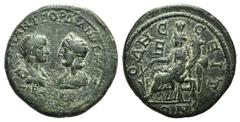 Gordian III and Tranquillina (238-244). Moesia Inferior, Odessus. Æ Pentassarion (27mm, 12.34g, 1h). Laureate, draped and cuirassed bust of Gordian III r., facing diademed and draped bust of Tranquill