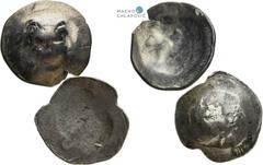 Celts | Kelten Pannonia and Balkan, Celts Tetradrachm (2 pcs). Imitation of Philip III Pannonien und Balkan, Kelten Tetradrachme (2 Stk.). Imitation von Tetradrachmen Philipps III Panonie a Balkán, Ke